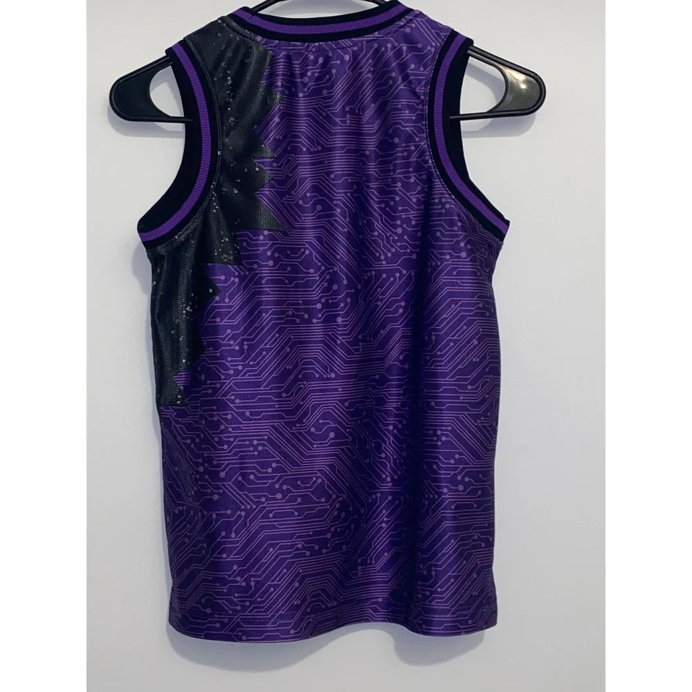 Nike Space Jam A New Legacy Goon Squad Jersey Kids Small Purple LeBron James